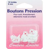 Bottoni a pressione - Couture loisirs - Bottoni a pressione - 9 mm