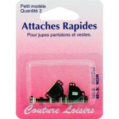 Gancio - Couture loisirs - Attaccaglie argento - Piccoli modelli