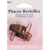 Fibbie e clip - Couture loisirs - Pinze bretelle colorate antico