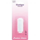 Merceria - Elastici - Couture loisirs - Filo elastico arricciato bianco