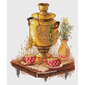 kit ricamo a punto croce - MP Studia - Teiera