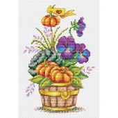 Kit Punto Croce - MP Studia - Bouquet di zucca