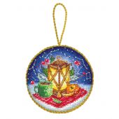 Kit di ornamenti da ricamare - MP Studia - Lanterna