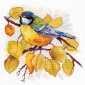 kit ricamo a punto croce - MP Studia - Nella foresta d'autunno