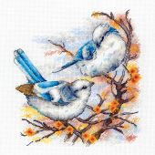 kit ricamo a punto croce - MP Studia - Aristocratici piumati