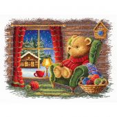 kit ricamo a punto croce - MP Studia - Serata tranquilla