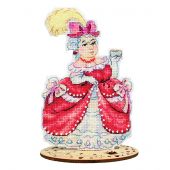 Kit di ornamenti da ricamare - MP Studia - La sorella di Cenerentola 1