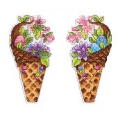 Kit di ornamenti da ricamare - MP Studia - Un assaggio di primavera