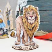 Kit di ornamenti da ricamare - MP Studia - Il leone timido