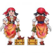 Kit di ornamenti da ricamare - MP Studia - Pirata