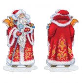 Kit di ornamenti da ricamare - MP Studia - santa