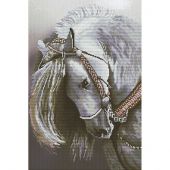 Kit Punto Croce - Nova Sloboda - Cavallo grigio