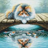 kit ricamo a punto croce - Nova Sloboda - Murcello