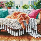 kit ricamo a punto croce - Nova Sloboda - Maestro del divano