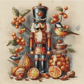 kit ricamo a punto croce - Nova Sloboda - Schiaccianoci