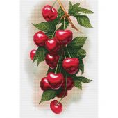 kit ricamo a punto croce - Nova Sloboda - Ciliegie