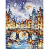 kit ricamo a punto croce - Nova Sloboda - Le luci della città