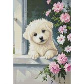 kit ricamo a punto croce - Nova Sloboda - Una piccola felicità