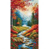 kit ricamo a punto croce - Nova Sloboda - Foglie d'autunno
