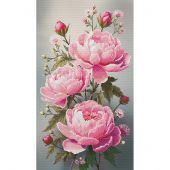 kit ricamo a punto croce - Nova Sloboda - Brezza rosa