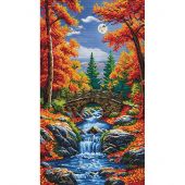 kit ricamo a punto croce - Nova Sloboda - fiume