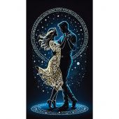 Kit di ricamo con perline - Nova Sloboda - Coppia di ballerini