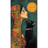 Kit di ricamo con perline - Nova Sloboda - La bellezza e il gatto