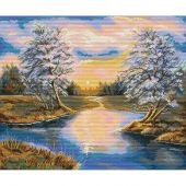 Kit Punto Croce - Nova Sloboda - Il sole della foresta