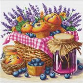 kit ricamo a punto croce - Nova Sloboda - Profumo delicato