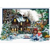 kit ricamo a punto croce - Needleart World - L'inverno sta arrivando