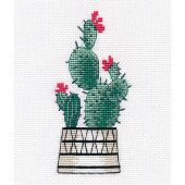 Kit Punto Croce - Oven - Opuntia
