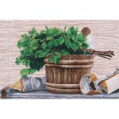 kit ricamo a punto croce - Oven - hammam