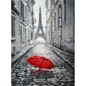 kit ricamo a punto croce - Oven - Parigi sotto la pioggia