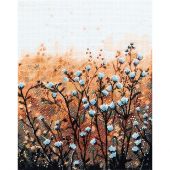 kit ricamo a punto croce - Panna - Campo all'alba