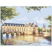Kit Punto Croce - Luc Créations - Il castello di Chenonceau