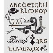 Kit Punto Croce - Marie Coeur - ABC Triskell