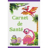 Kit per la copertina del libro a ricamo - Princesse - Dinosauro