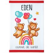 Kit per la copertina del libro a ricamo - Princesse - Il mio piccolo mondo arcobaleno