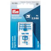 Aghi per macchine da cucire - Prym - Ago doppio 2.5/80