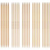 ferri a doppia punta - Prym - Set di aghi a doppia punta di bambù - 20 cm