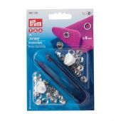 Bottoni a pressione - Prym - Kit bottoni a pressione Jersey - 8 mm