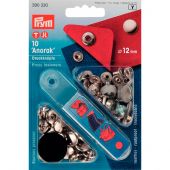 Bottoni a pressione - Prym - Kit bottoni a pressione Anorak - 12 mm