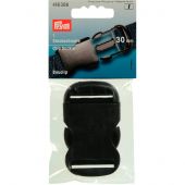 Fibbie e clip - Prym - Fibbia clip nera - 30 mm