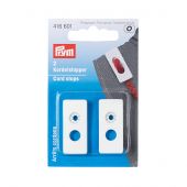 punte - Prym - stop cordone colore bianco - 15 x 33 mm