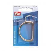 Accessorio per la borsa - Prym - Anneaux D - 40 mm argent foncé