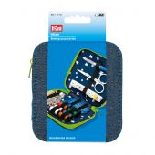 Kit da cucito - Prym - Kit da viaggio - blu jeans/verde