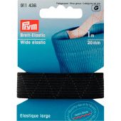 Merceria - Elastici - Prym - Elastico largo 20mm nero