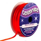 Coda di topo in bobina - Celebrate - Rosso pieno - 2 mm x 10 m