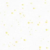 Tela da ricamo - Zweigart - Aïda (1349) Bianco Splash giallo 7 in coupon o al metro