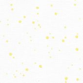 Tela da ricamo - Zweigart - Aïda (1349) Bianco Splash giallo 7 in coupon o al metro